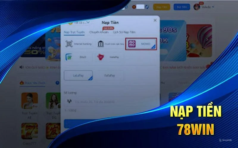 Nạp tiền 78win