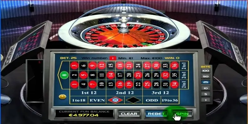 Game quay thưởng Roulette tại 78win đẳng cấp top đầu